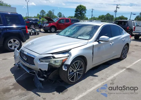 2017 Infiniti Q50 2.0T Sport z USA, uszkodzony, nr VIN JN1CV7AR9HM680511